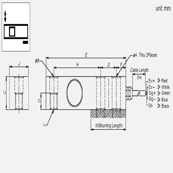 Loadcell BSS CAS-02